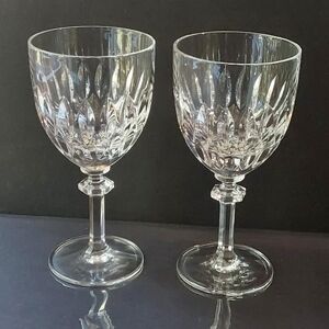 GORHAM Drinking Glasses CRYSTAL (2) / 10 oz